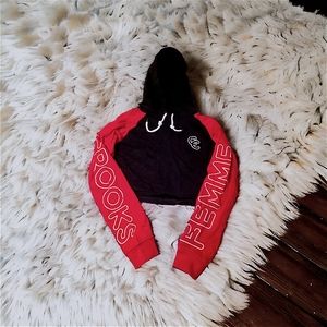 Crooks & Castles Crop Top Pullover Size M